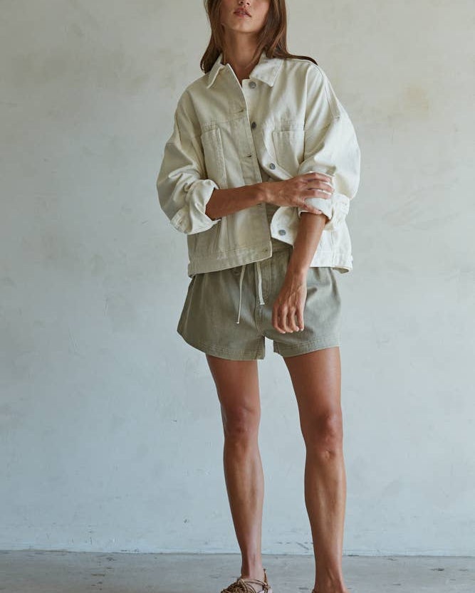 Off White Denim Jacket