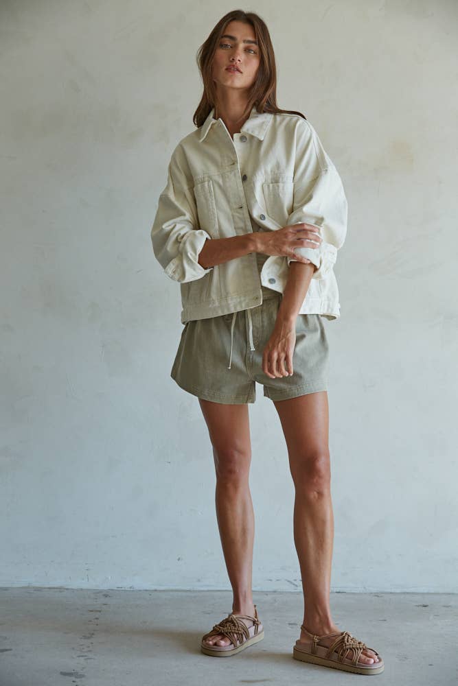 Off White Denim Jacket