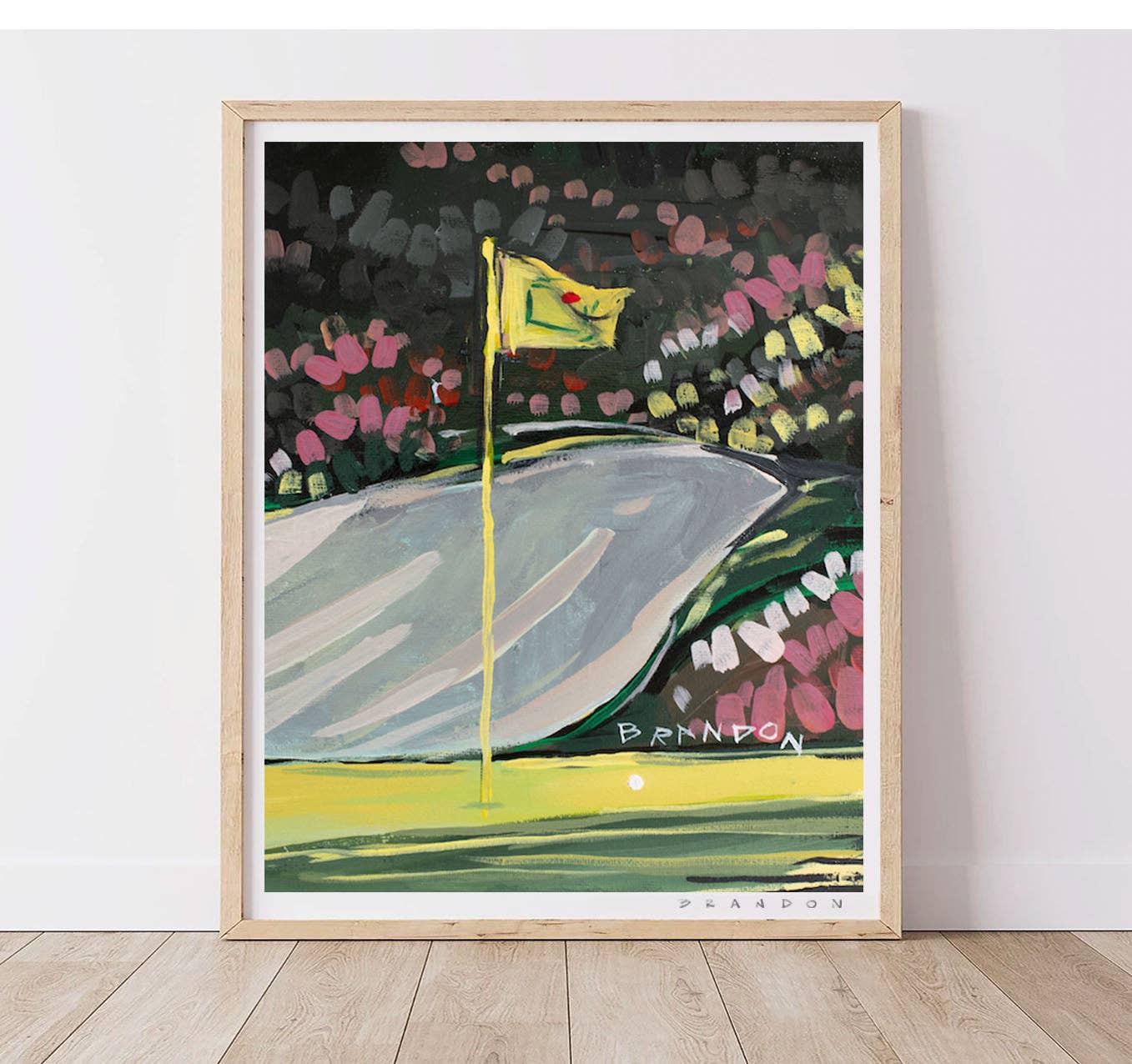 Flag in the Shadows From The Masters Print