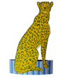 Giant Mantelpiece Menagerie Card: The Cheetah