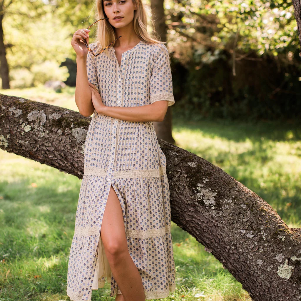 Eve Cotton Midi Dress