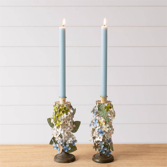 Dainty Hydrangea Candle Holder