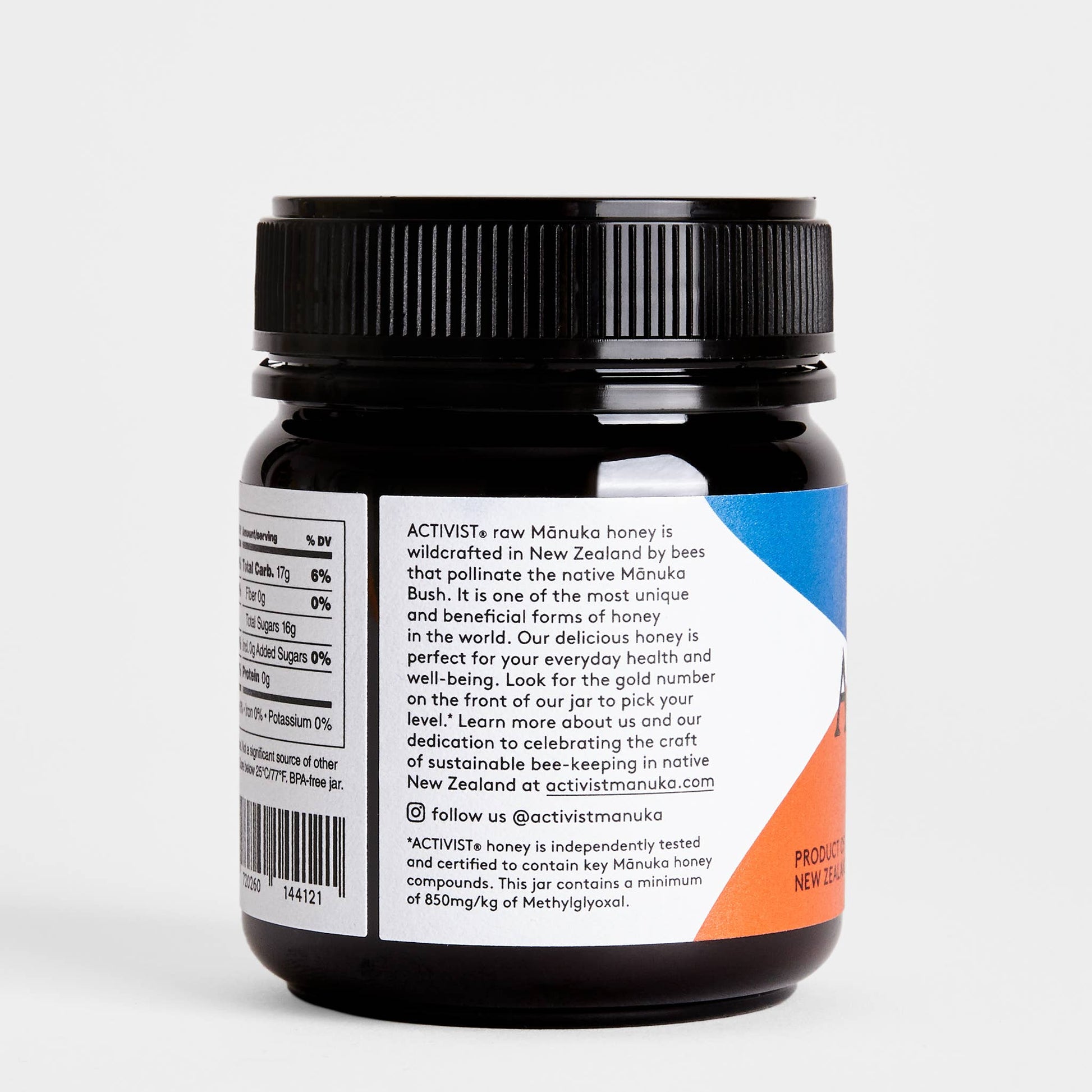 Activist 850+ MGO Manuka Honey