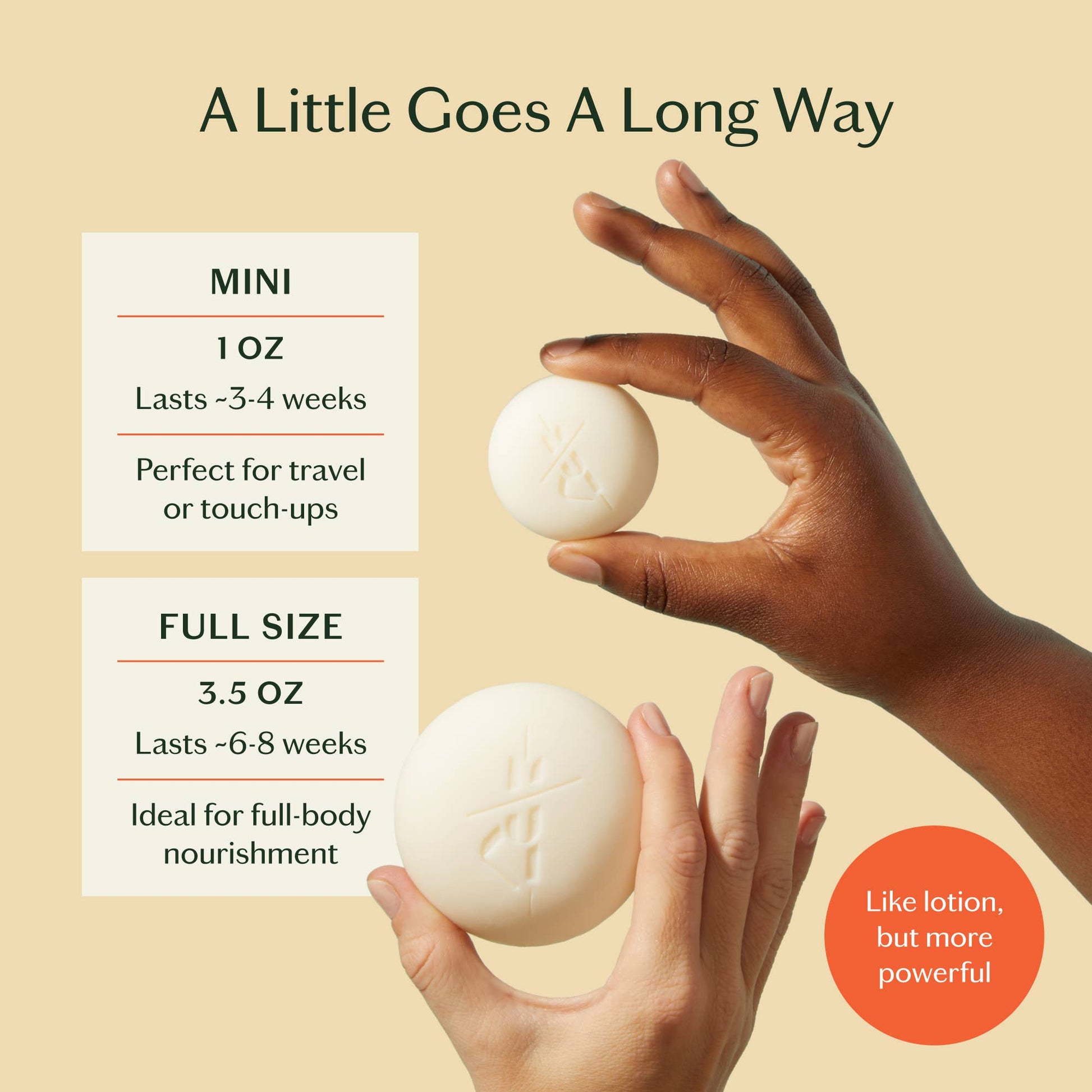 Naked Stone | Deep Moisturizing Lotion Bar