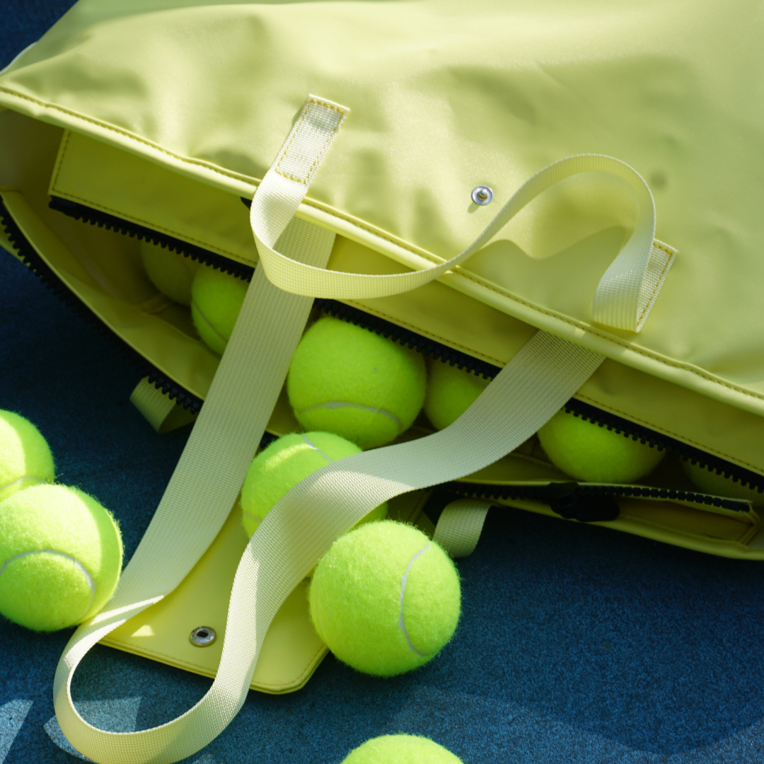 The Nylon Zip-All Tote By Cincha In Citron