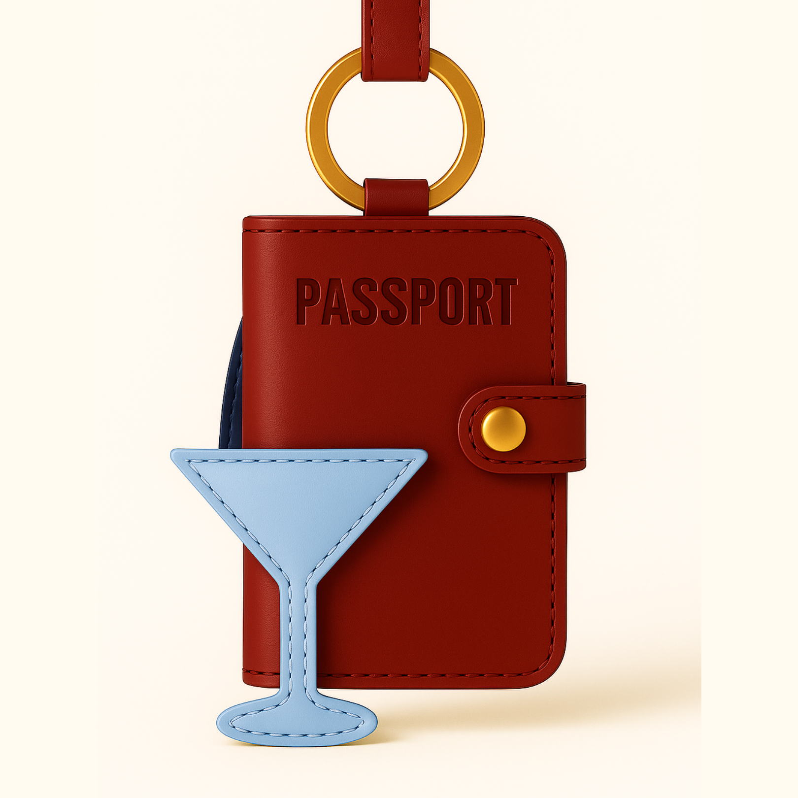 Martini Bag Charm