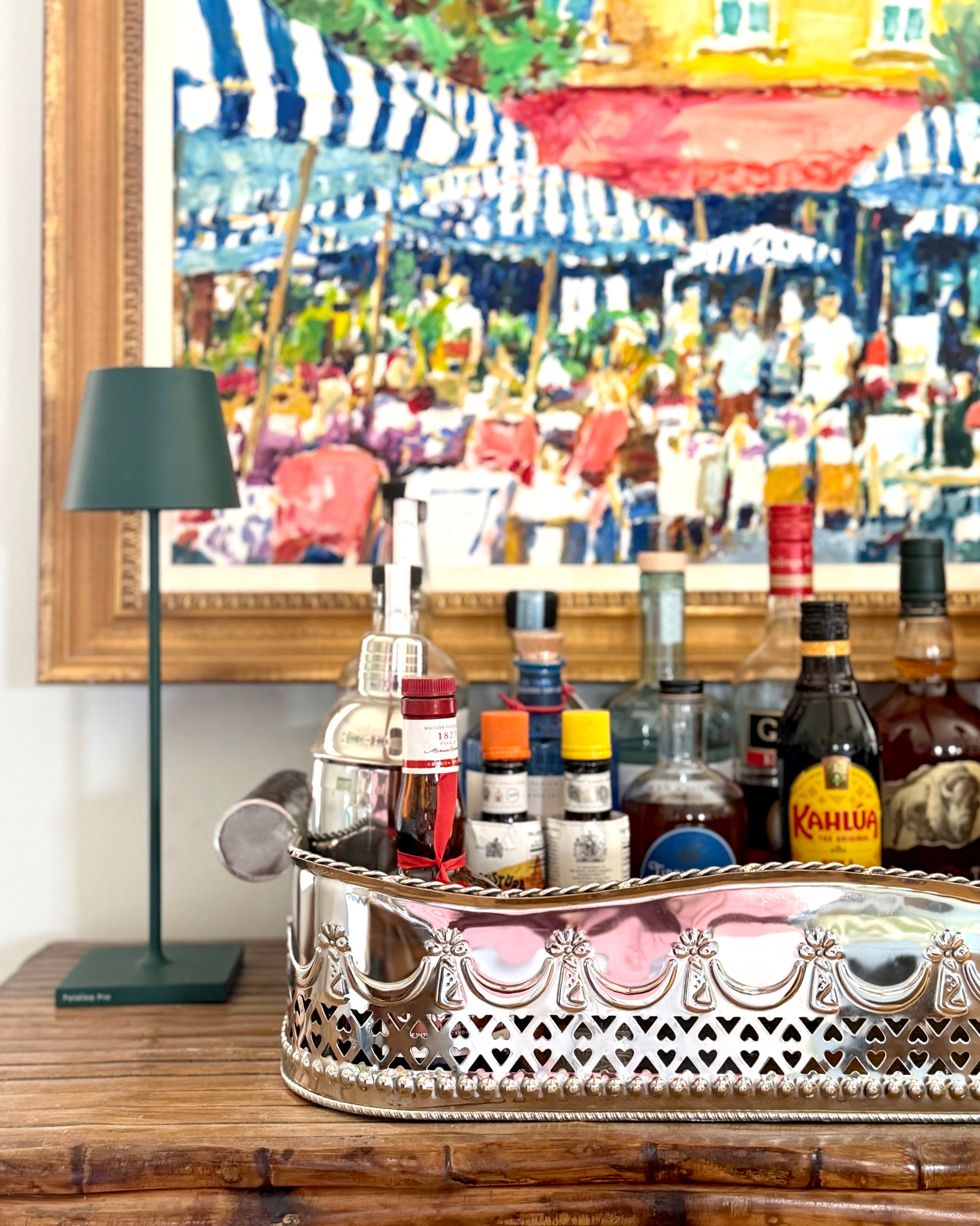 Silver Bar Tray