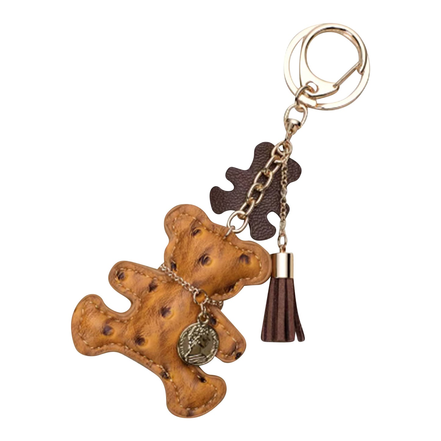 Happy Bear Bag Charm