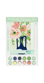 Poppies in Vase Paint-by-Number Kit