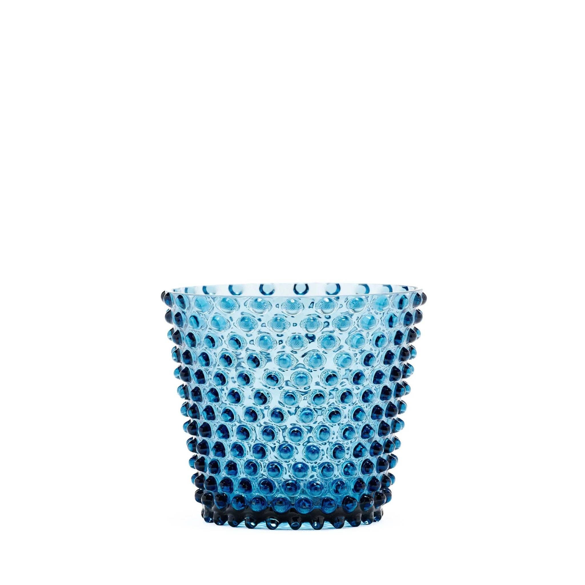 Midnight Blue Hobnail Planter