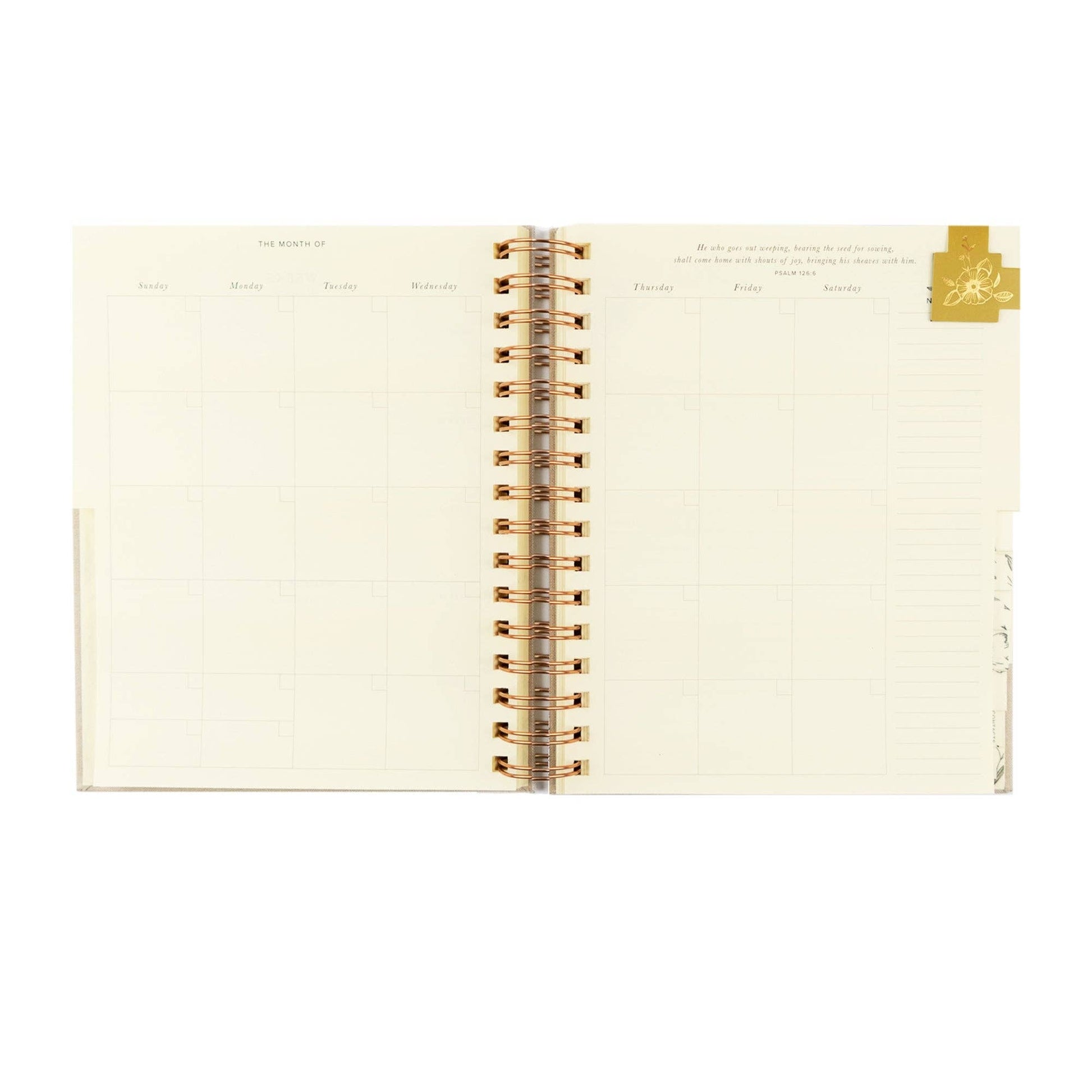 Magnolia Springs 12-Month Undated Planner