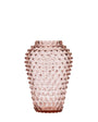Night Iris Hobnail Barrel Vase