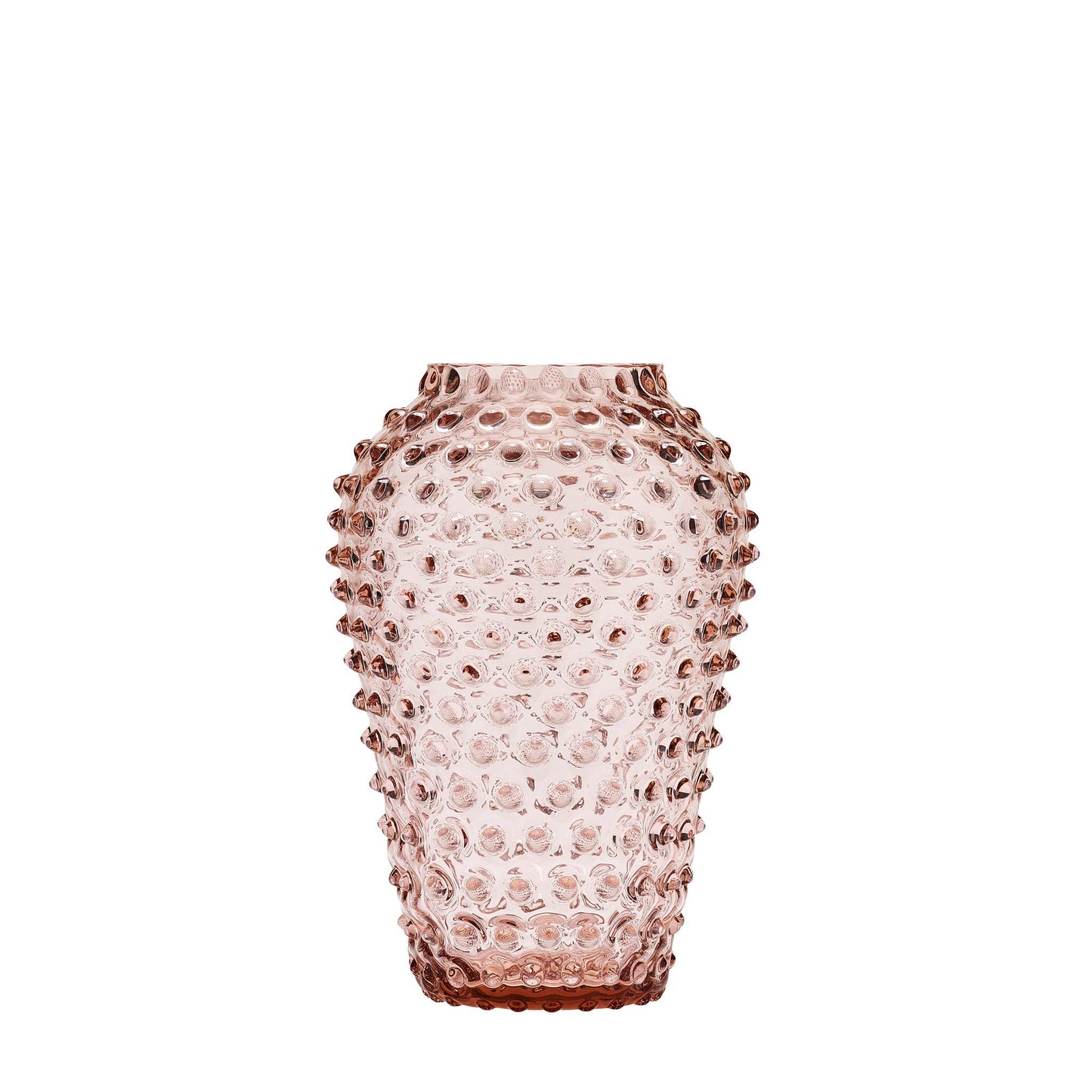 Night Iris Hobnail Barrel Vase