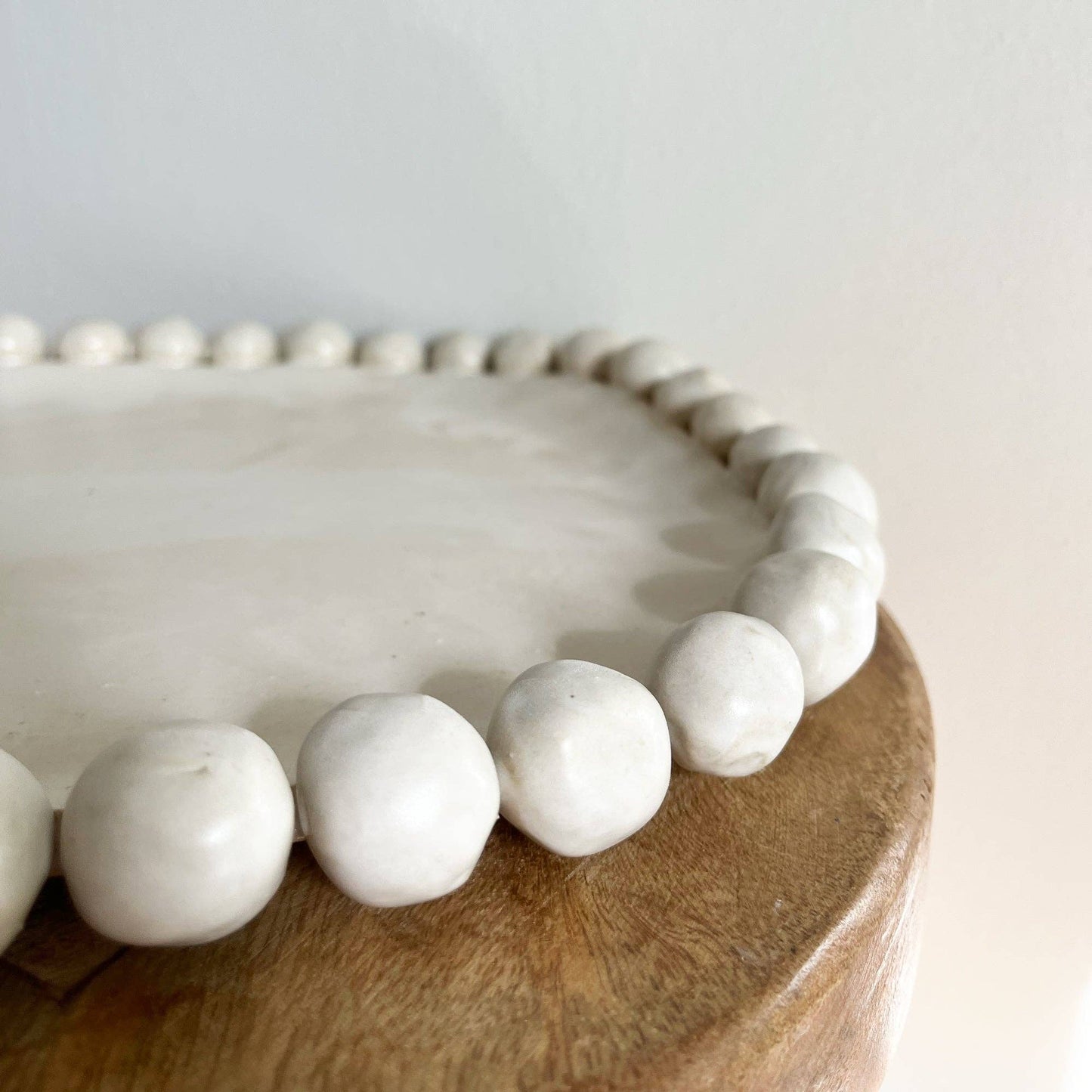 Beaded Serving Platter