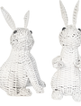 White Wicker Bunny