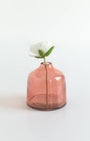 Bella Handblown Hammered Glass Bud Vase