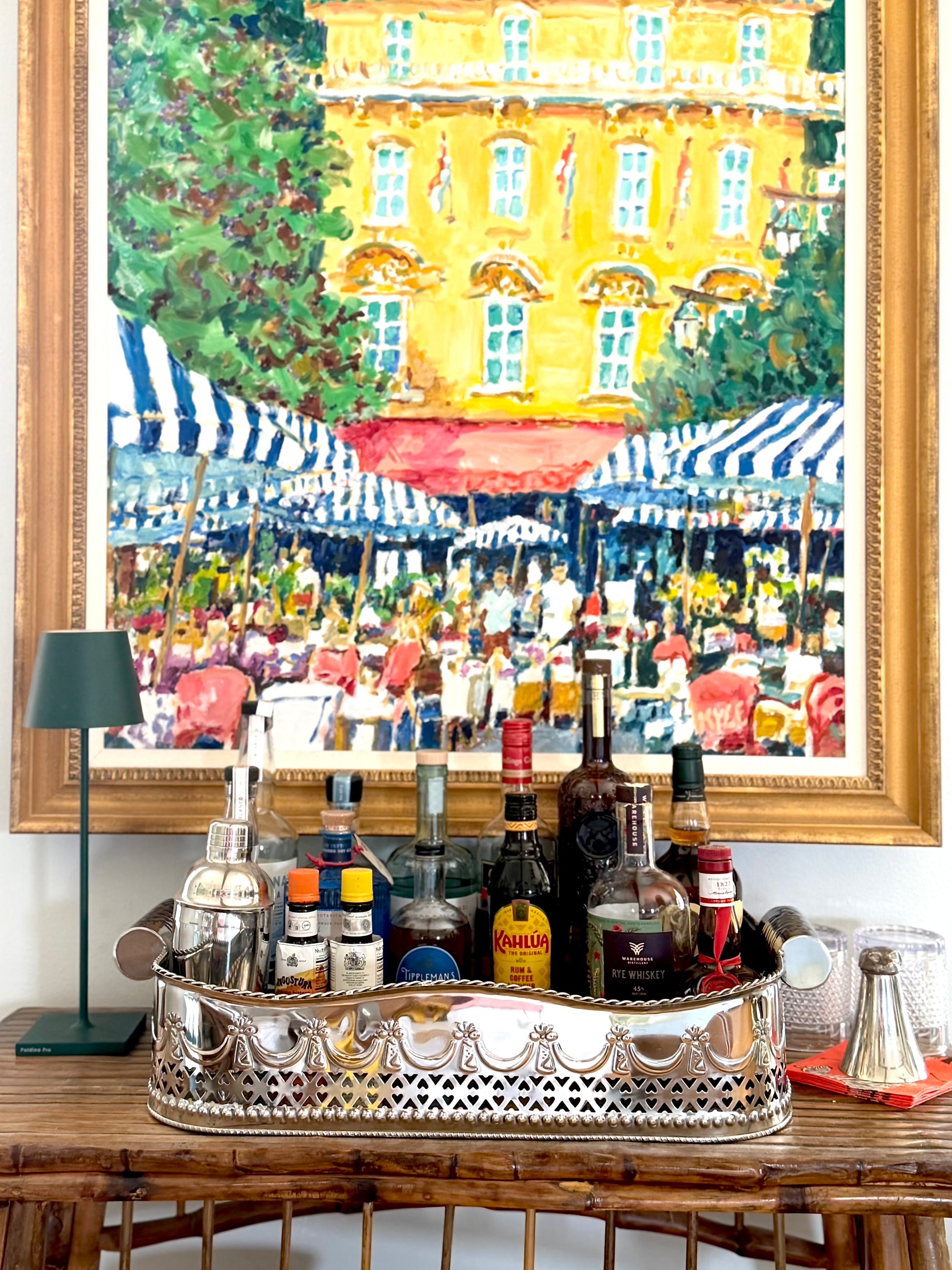 Small Silver Bar Tray
