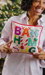 BAH HUMBUG Needlepoint Pillow