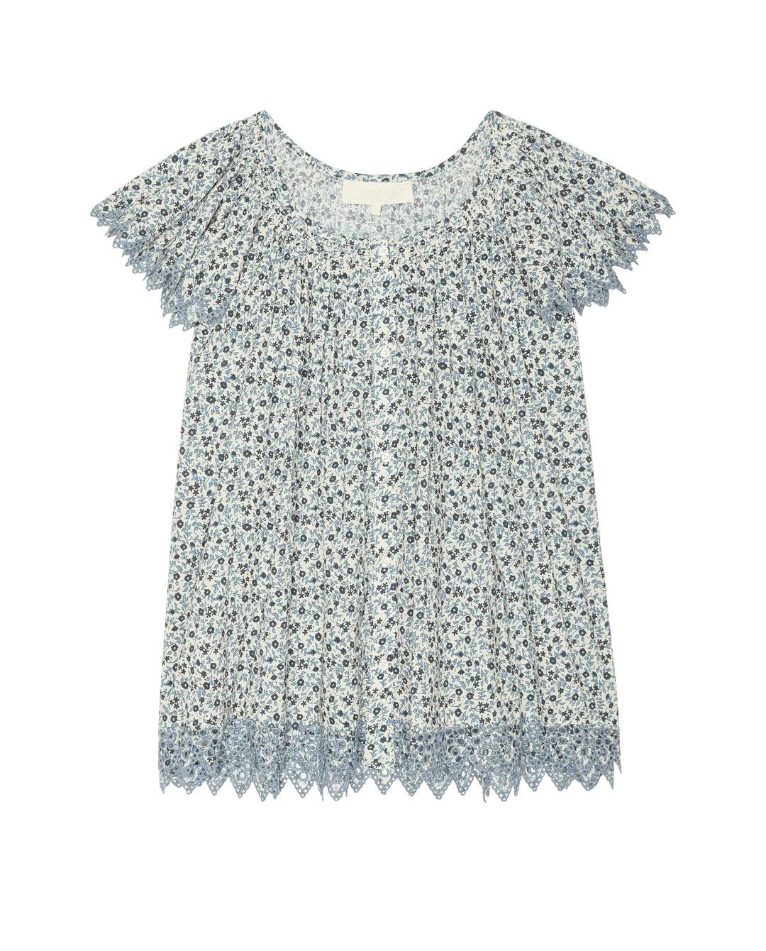 The Flutter Sleeve Sleep Top