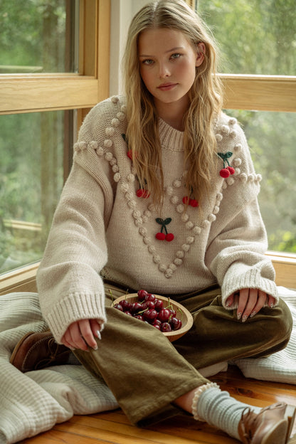 Sweet Cherry Sweater