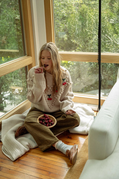Sweet Cherry Sweater