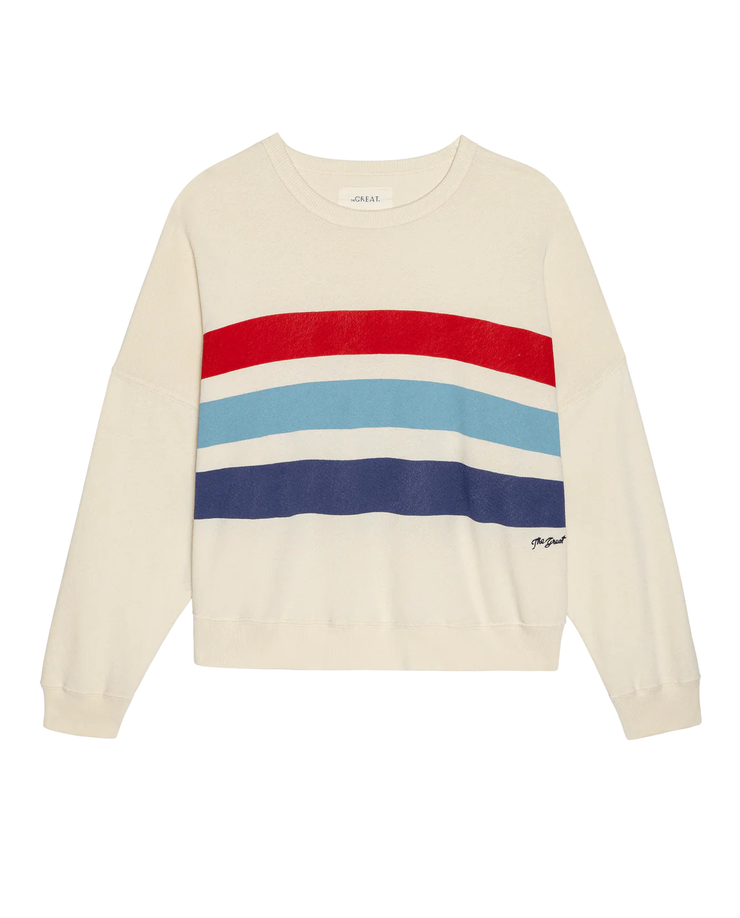 The Teammate Sweatshirt Saltwater Stripe