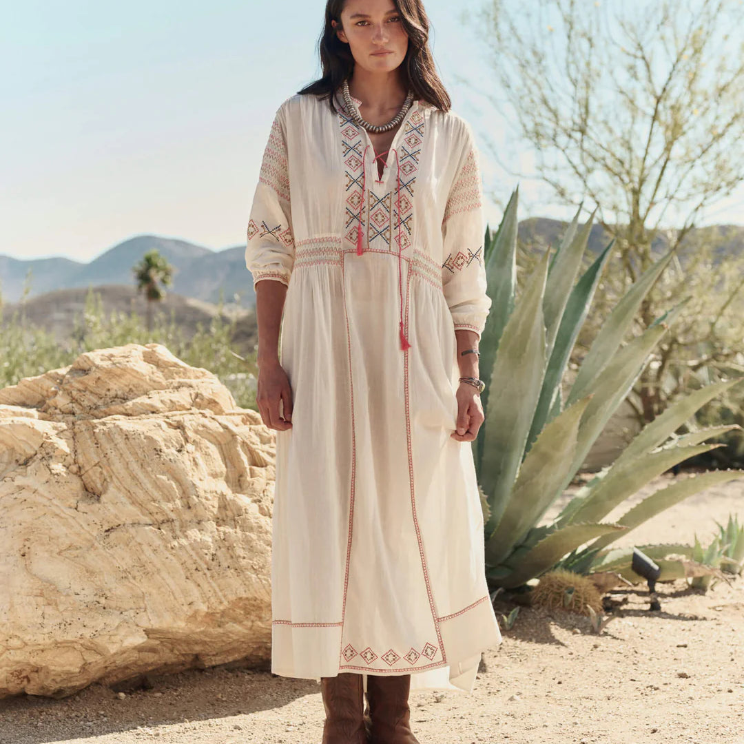 The Embroidered Locket Dress.