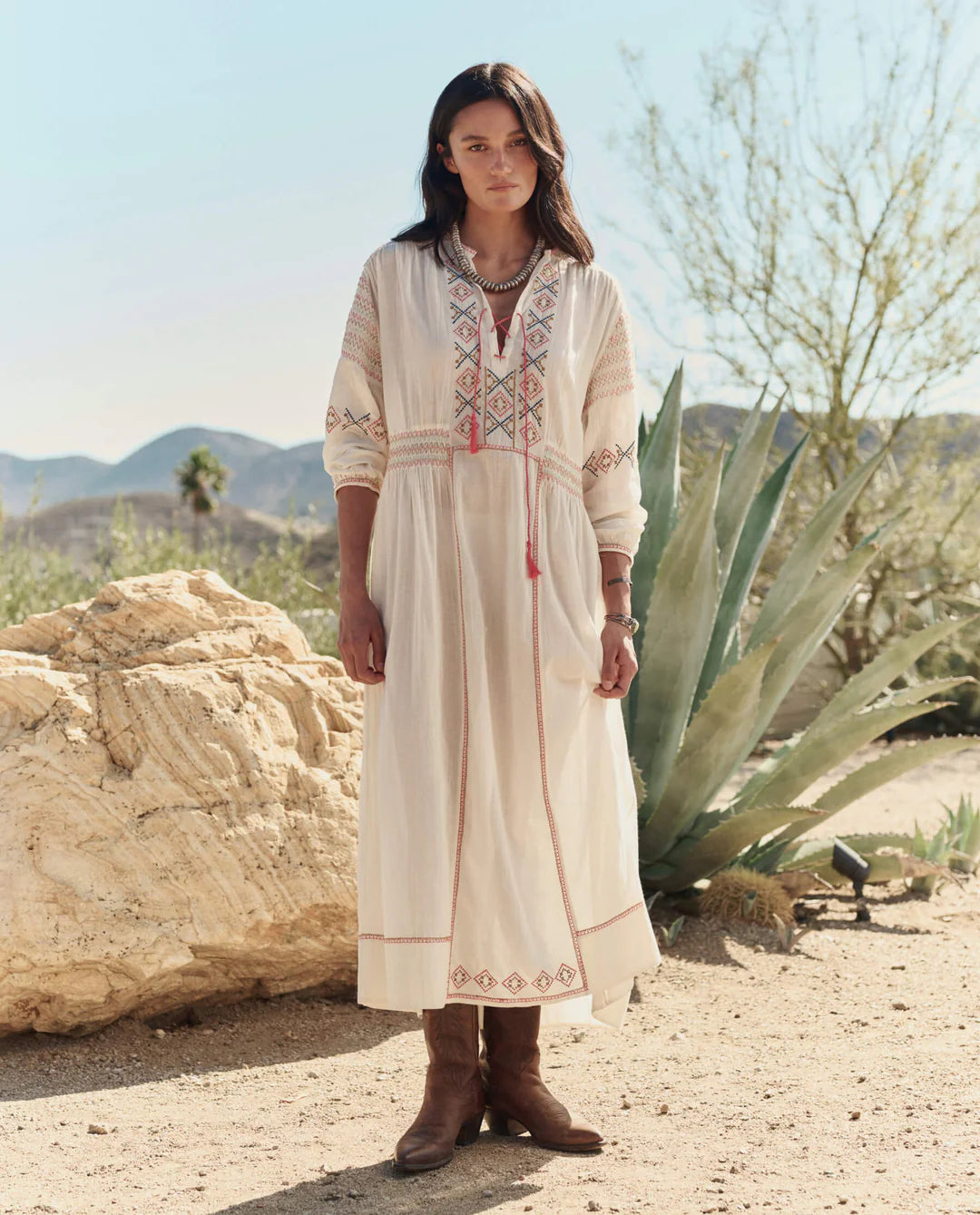 The Embroidered Locket Dress.