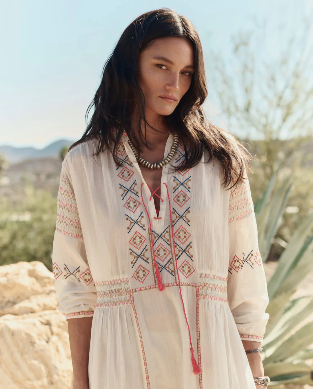 The Embroidered Locket Dress.