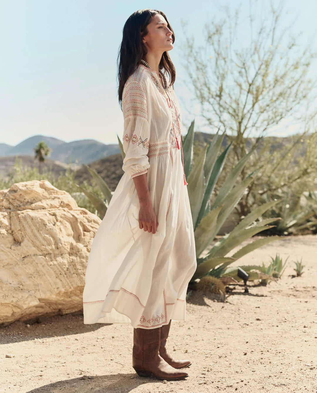 The Embroidered Locket Dress.