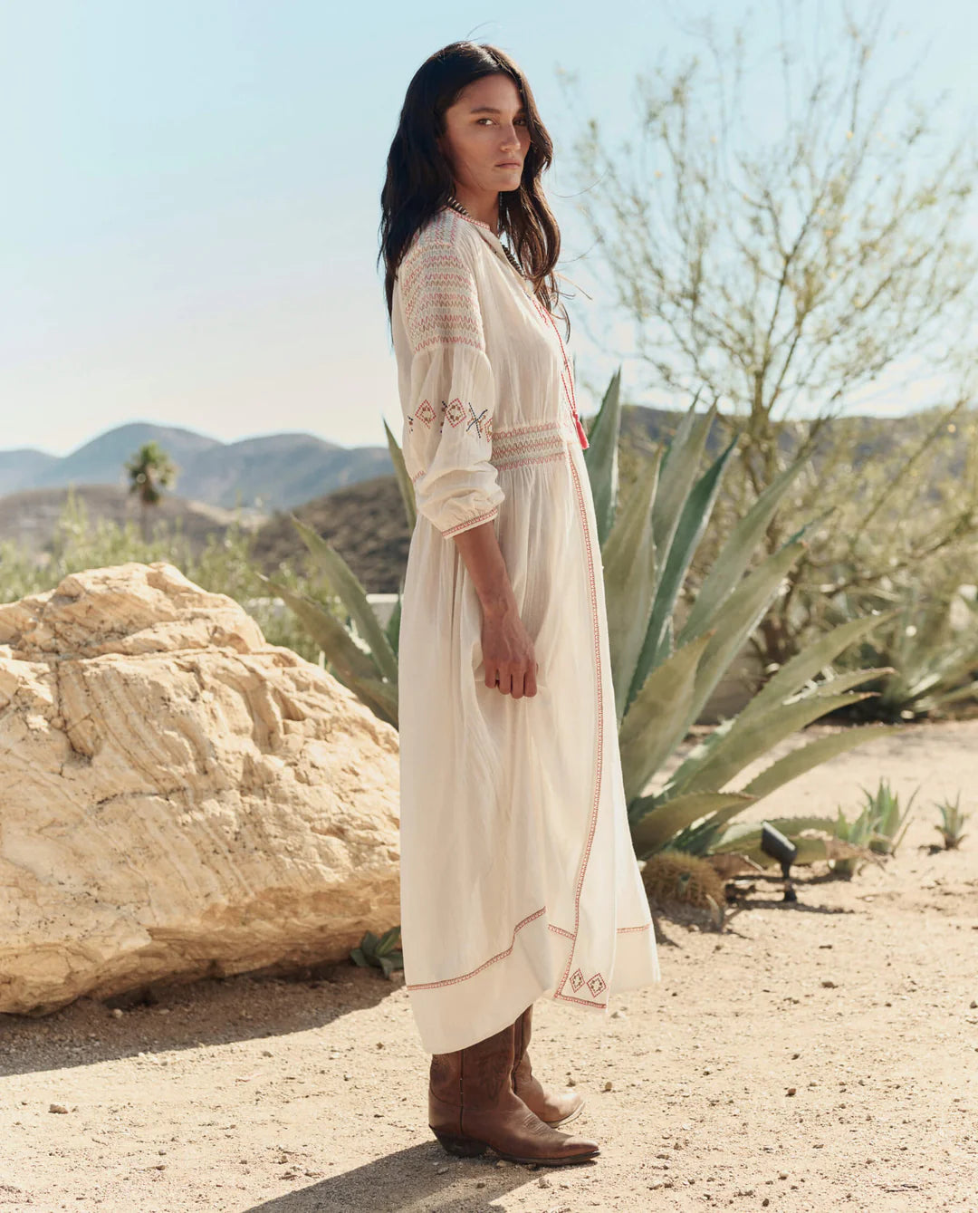 The Embroidered Locket Dress.
