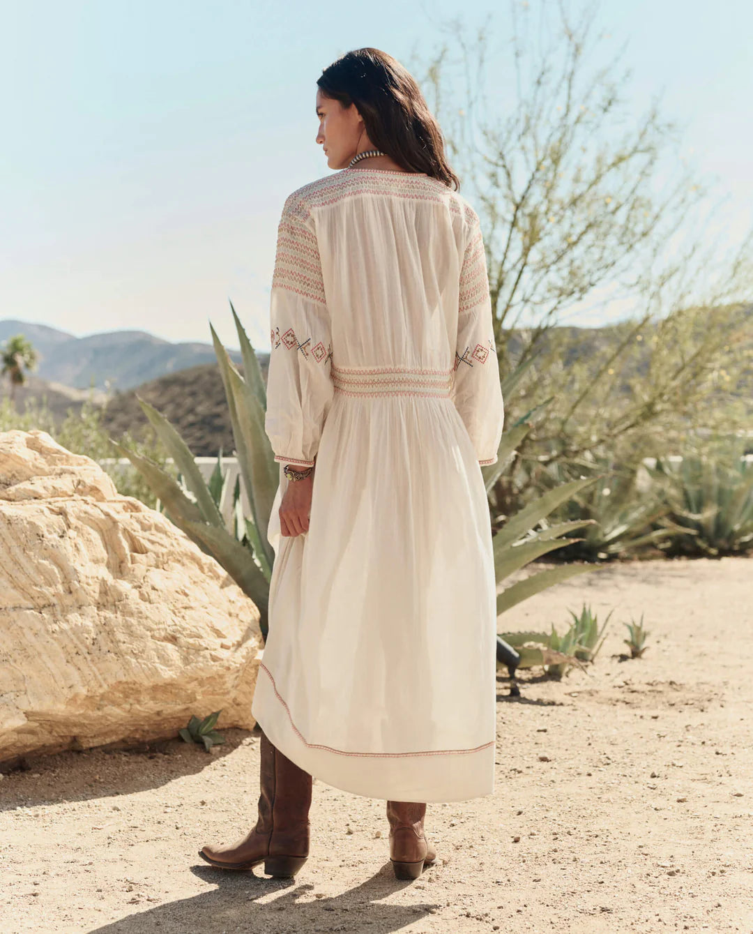 The Embroidered Locket Dress.