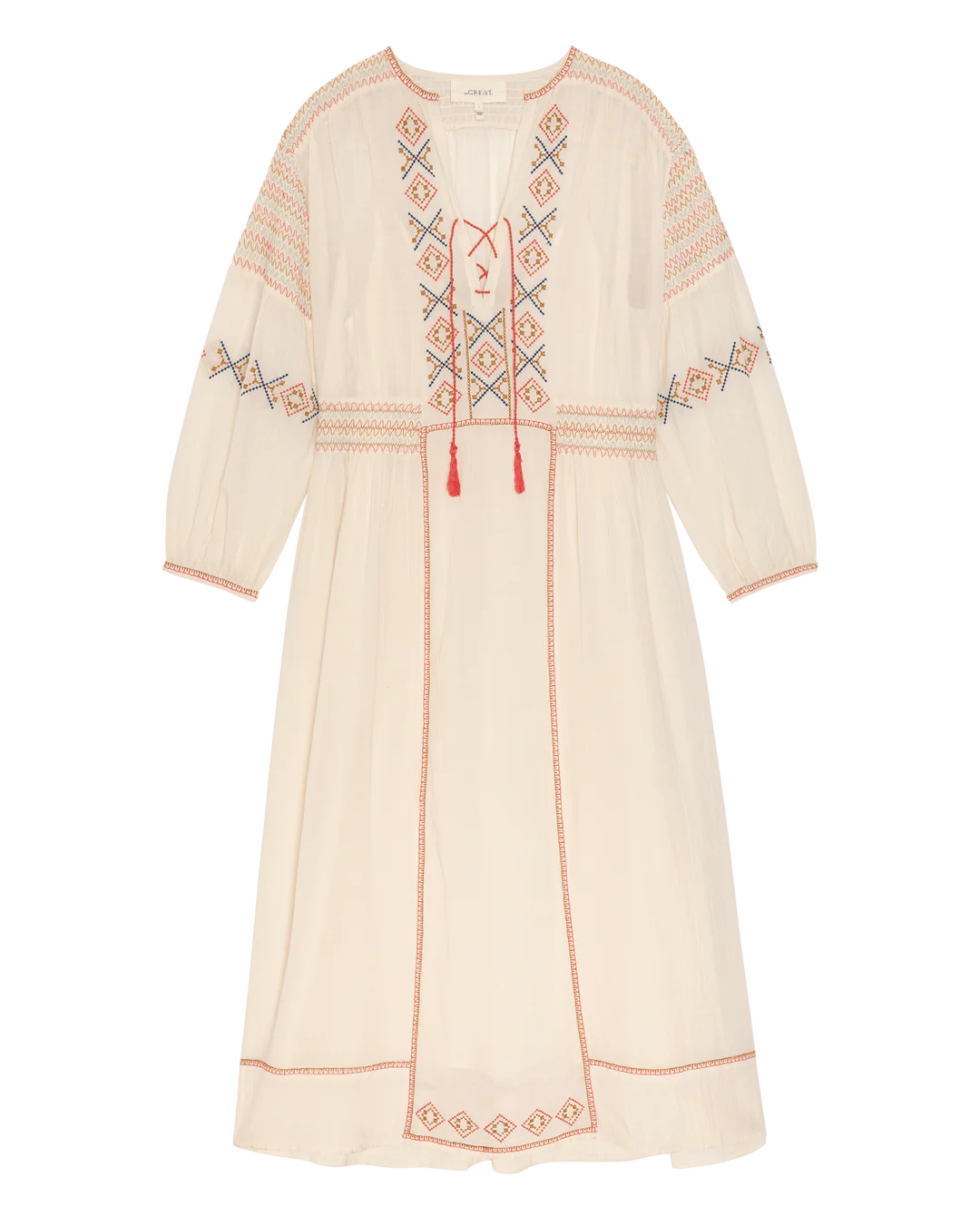 The Embroidered Locket Dress.