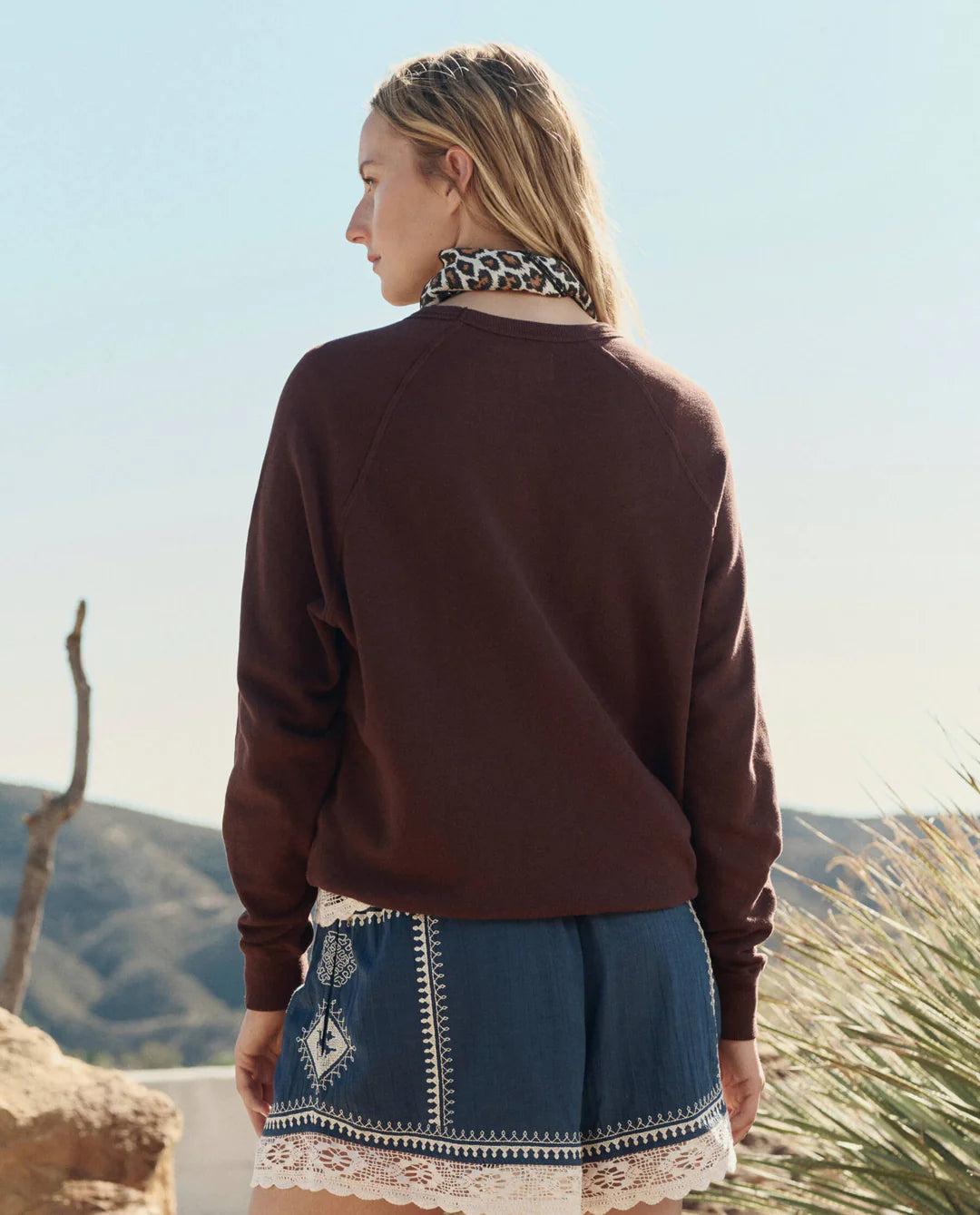 The College Sweatshirt With Everglade Graphic