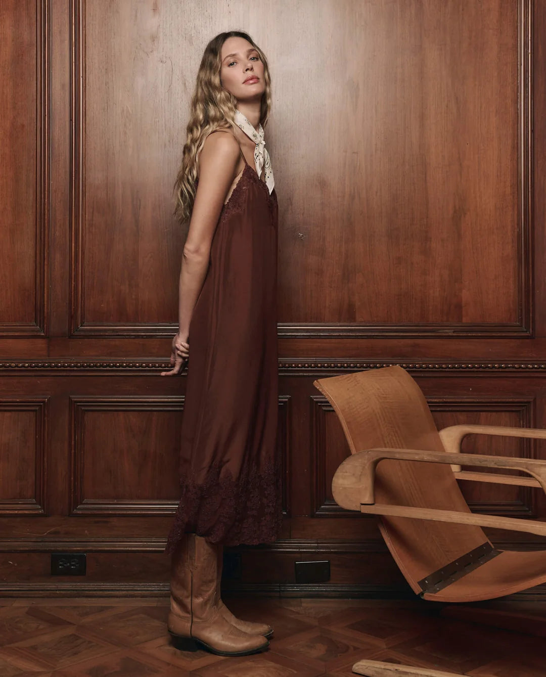 The Legacy Dress In Chocolate