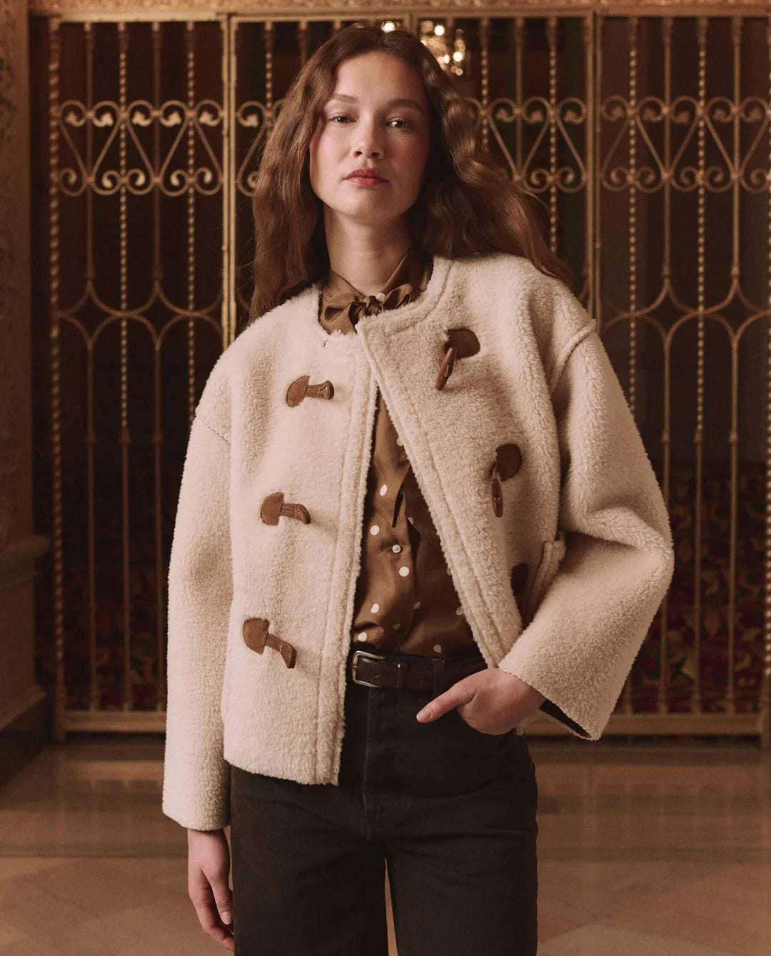 The Woodside Toggle Coat.