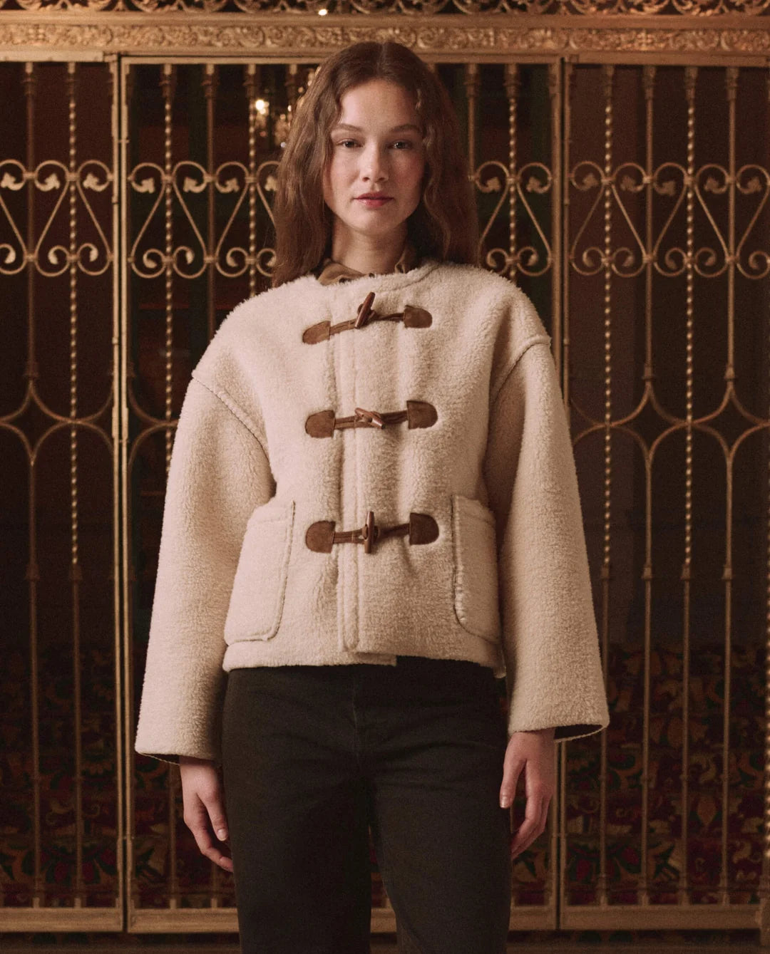 The Woodside Toggle Coat.