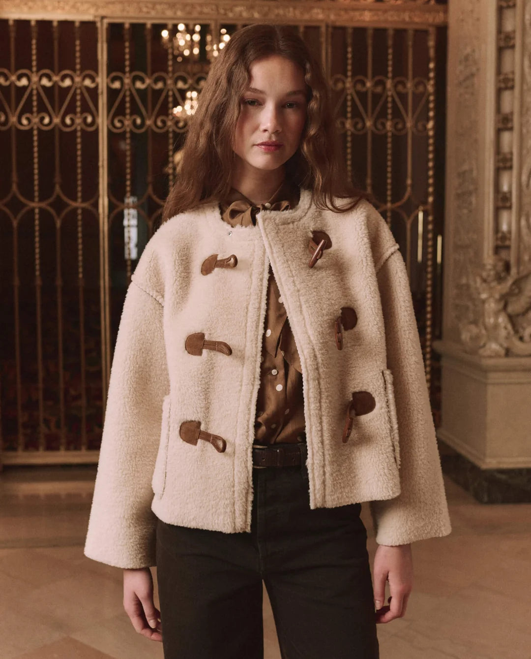 The Woodside Toggle Coat.
