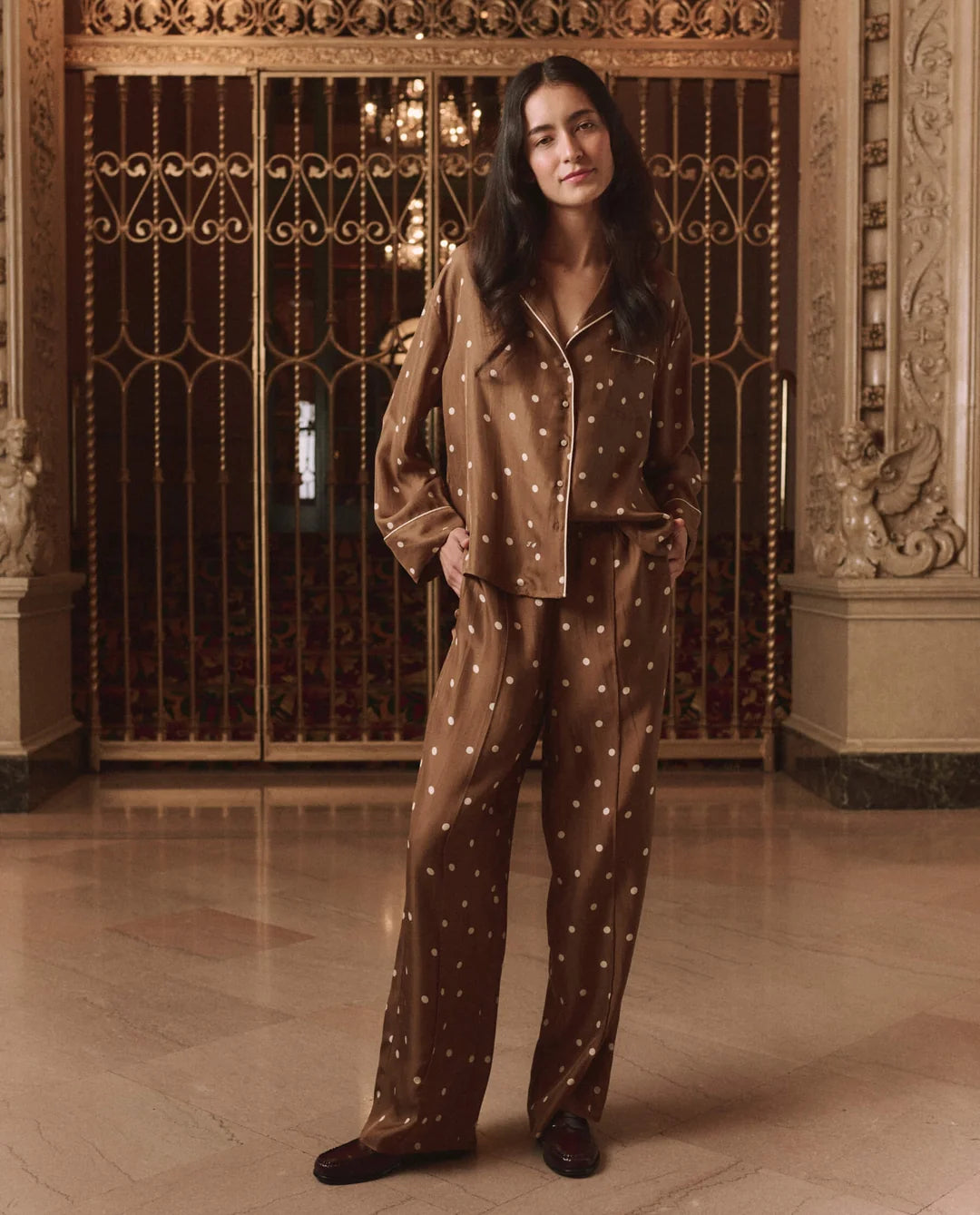 The Slouch Pintuck Pant.