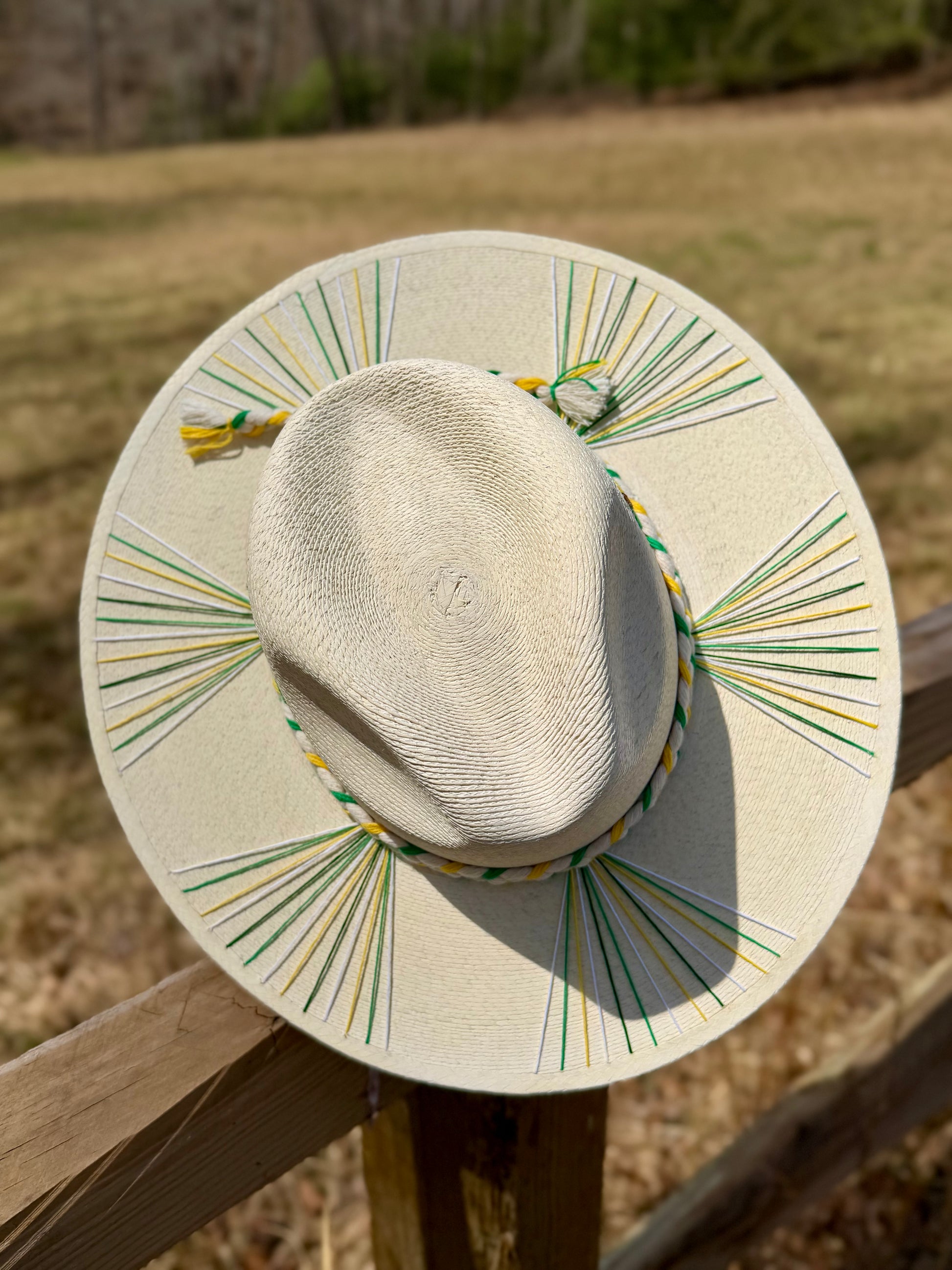 Hole in One Green Palm Hat