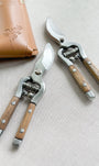 Wood Handle Garden Secateurs