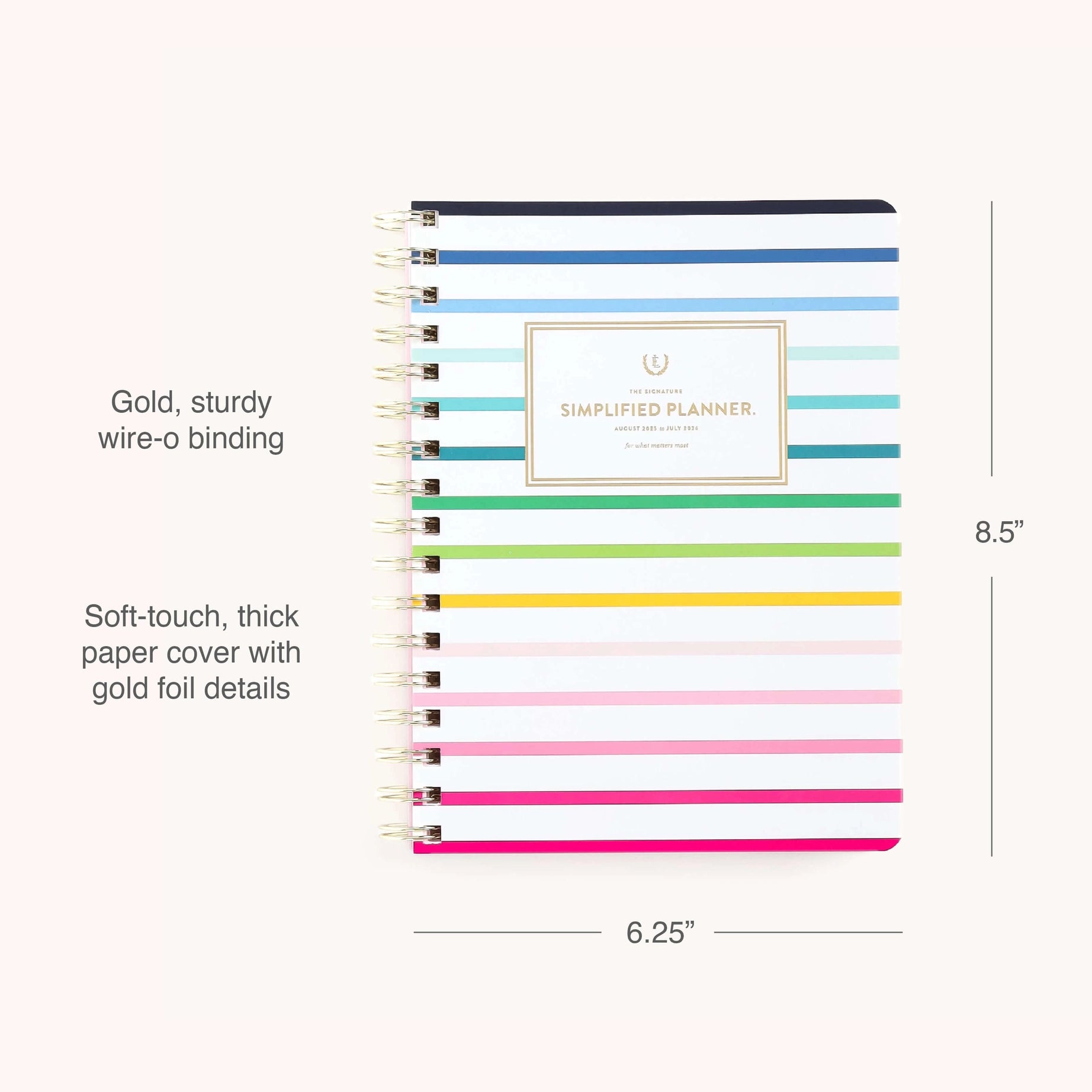 Emily Ley 2025-2026 Softcover Weekly Simplified Planner