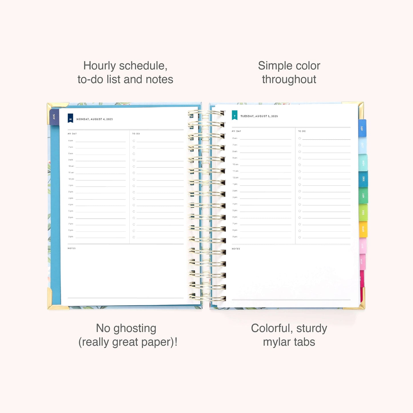 Emily Ley 2025-2026 Faraway Land Spiral Daily Simplified Planner
