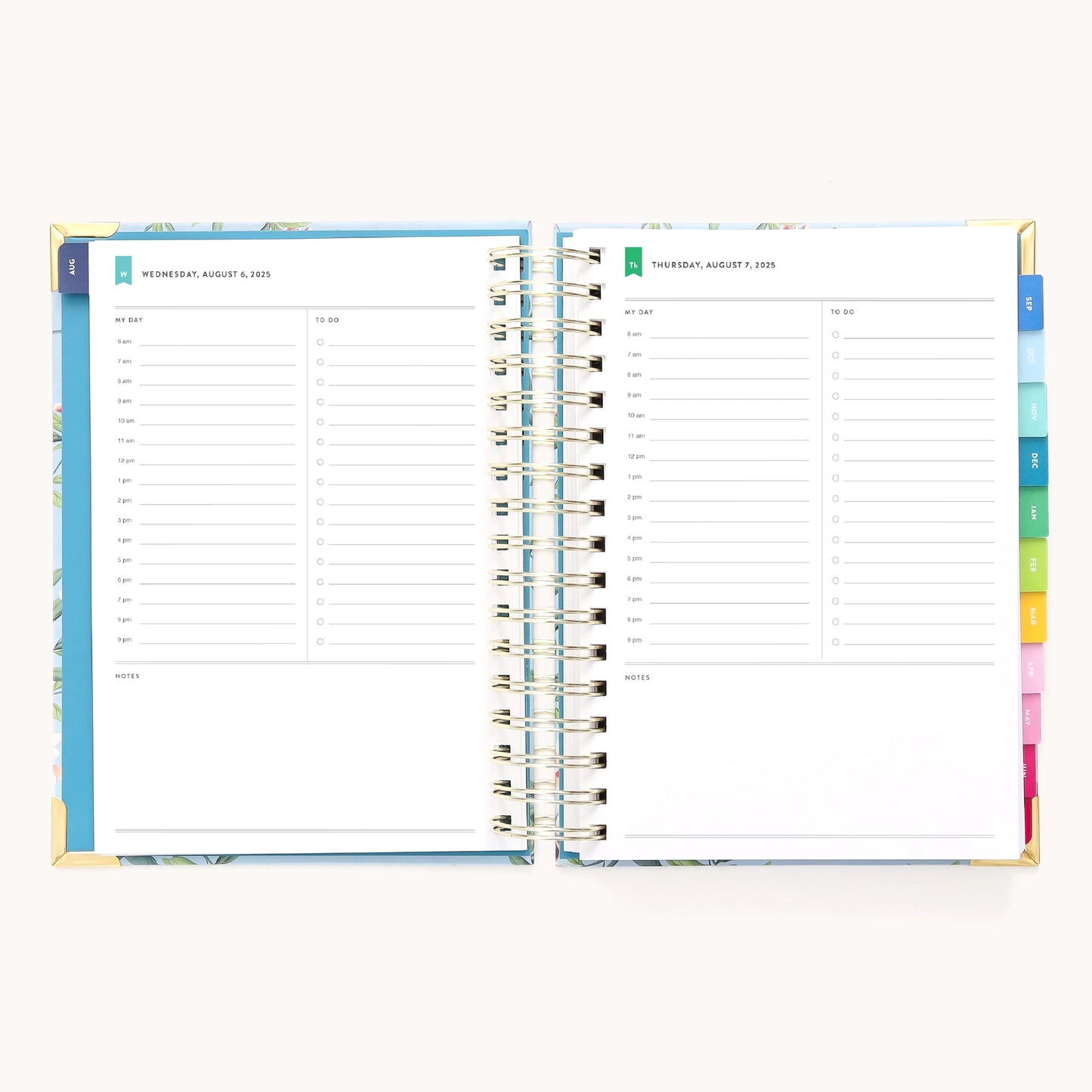 Emily Ley 2025-2026 Faraway Land Spiral Daily Simplified Planner