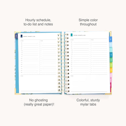 Emily Ley 2026 Faraway Land Spiral Daily Simplified Planner