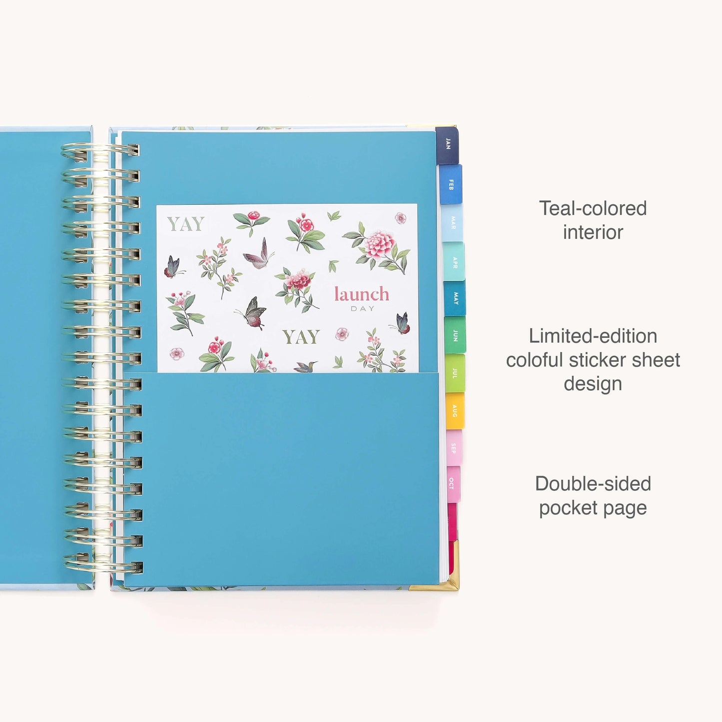 Emily Ley 2026 Faraway Land Spiral Daily Simplified Planner