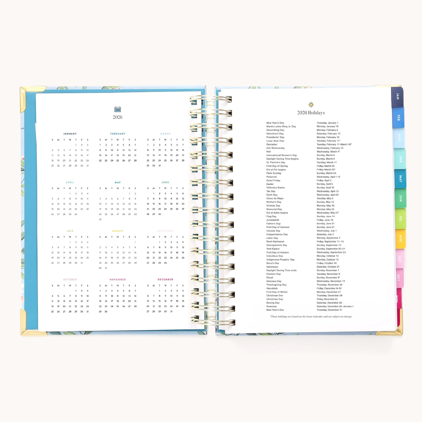 Emily Ley 2026 Faraway Land Spiral Daily Simplified Planner