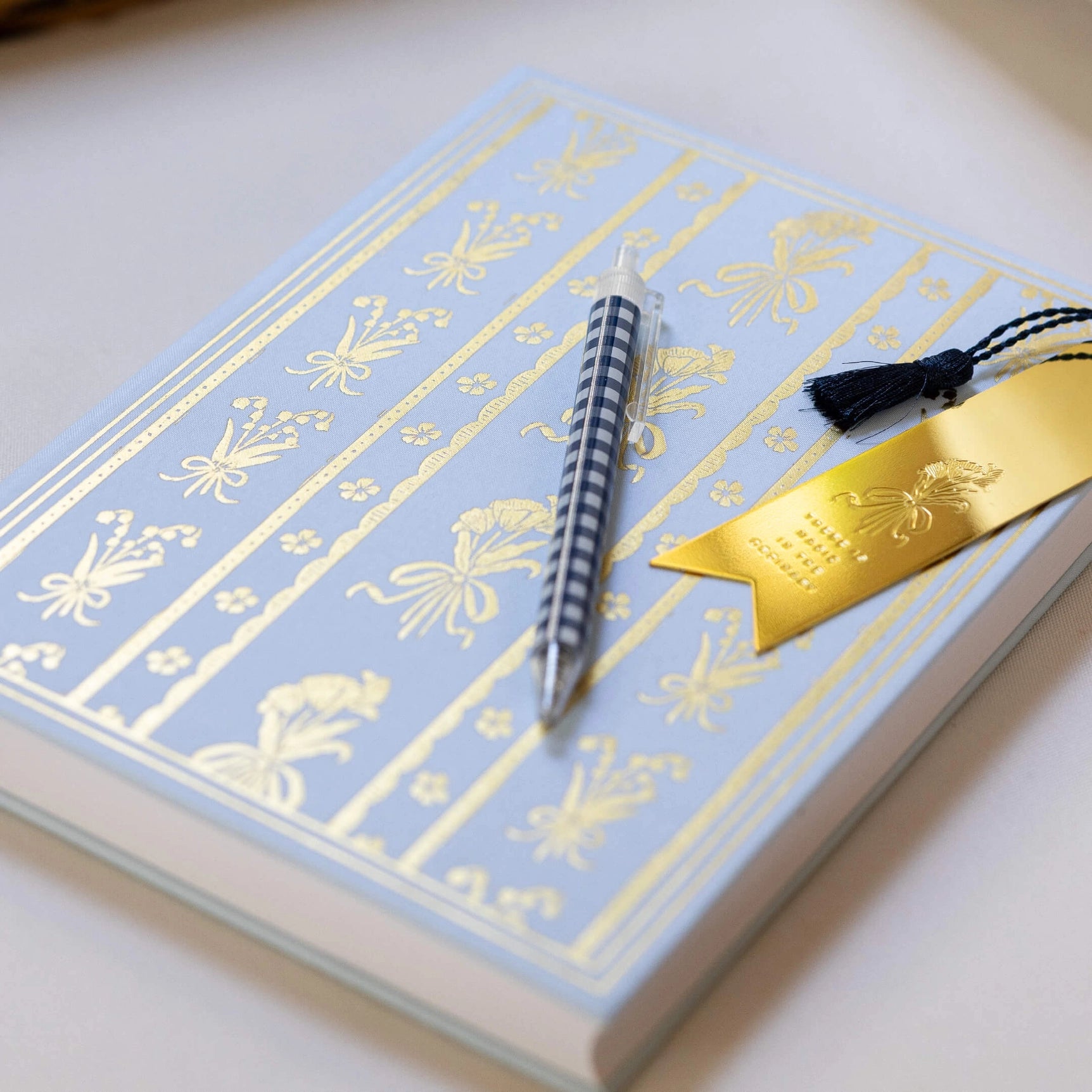 Emily Ley Block Floral Linen Journal