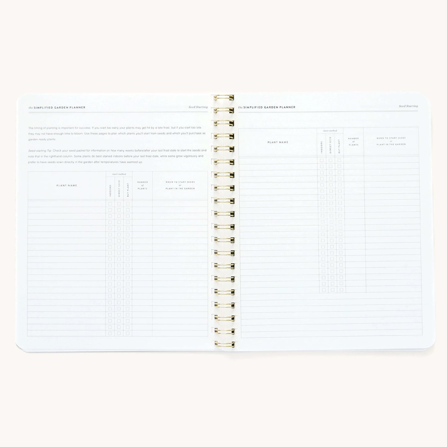 Emily Ley Simplified Garden Planner