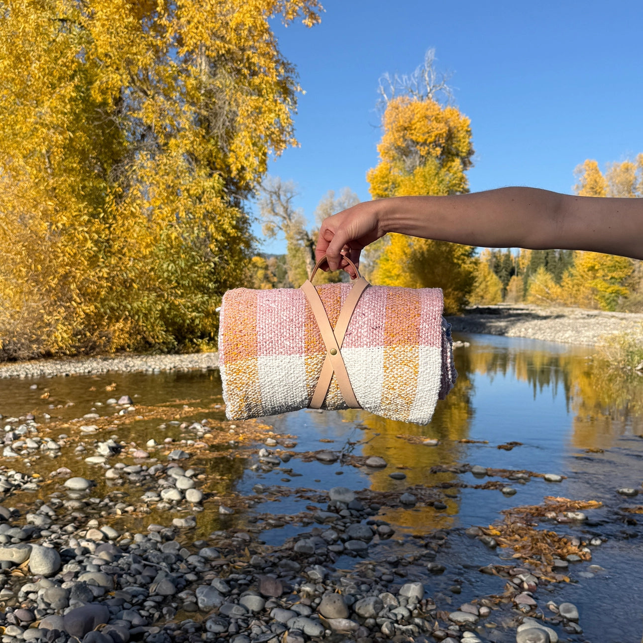 Suave Miel Picnic Blanket Roll